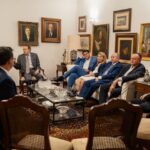 Orleans Brandão recebe apoio da cúpula do MDB em jantar oferecido por José Sarney em Brasília