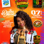 DONNA MARIE – Ao vivo no Parque Dilú Mello, em comemoração aos 269 anos de Viana, nesta terça-feira, 7