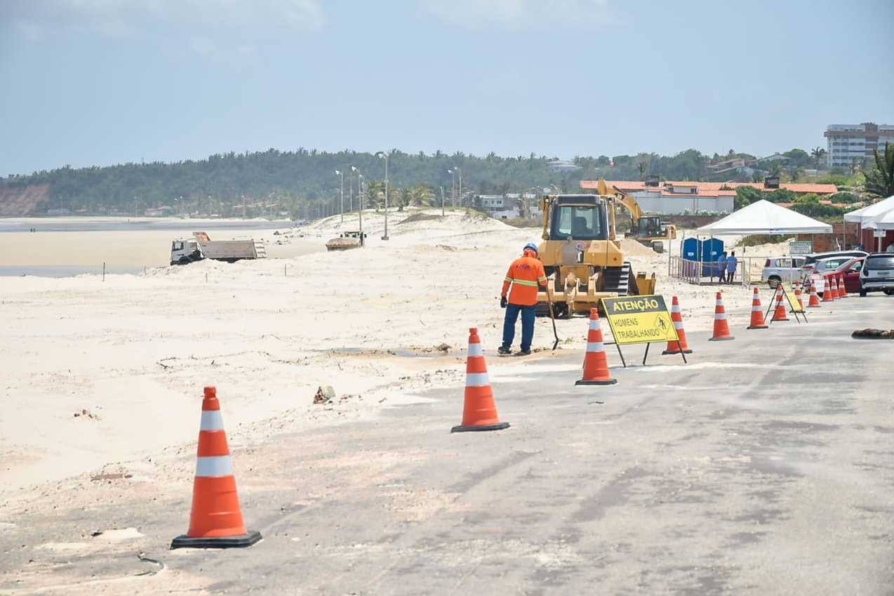 Prolongamento da Avenida Litorânea foi alvo de ação do MPF