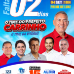 Prefeito Carrinho reúne lideranças em grande ato político e apresenta seu time de candidatos para a eleição de outubro